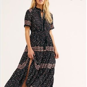Free People Rare Feeling Prairie Maxi Dress